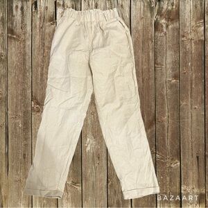 SHEIN Beige Paperbag pants Size  M